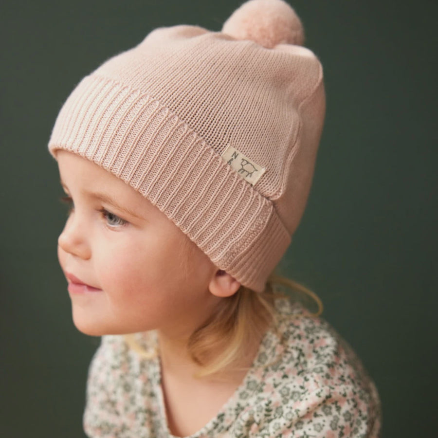 Alpine pom pom Beanie