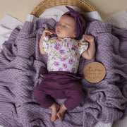 Mulberry Organic Pants with Frill