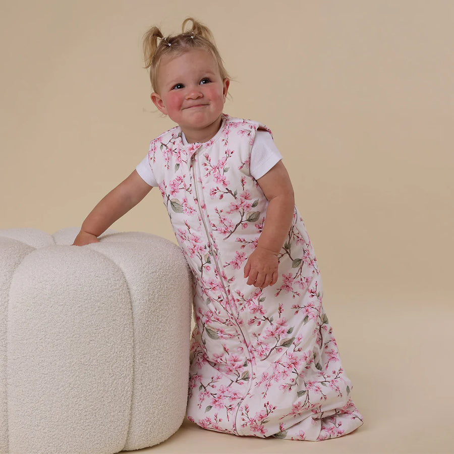 Cherry Blossom Organic Sleeping Bag 6-12months