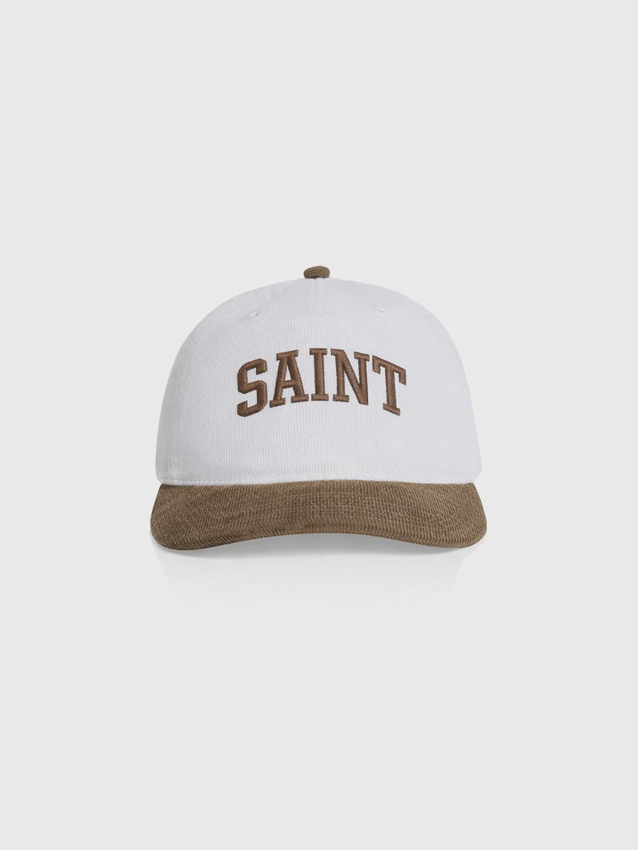 Two Tone Cap - Brown/Cream