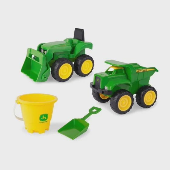 John Deere Sandpit Value Set with Bucket & Shovel