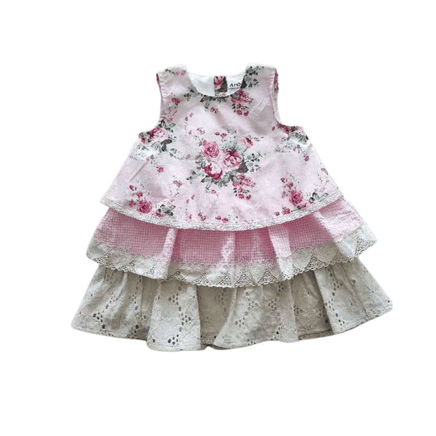 Tea Rose Layered Dress