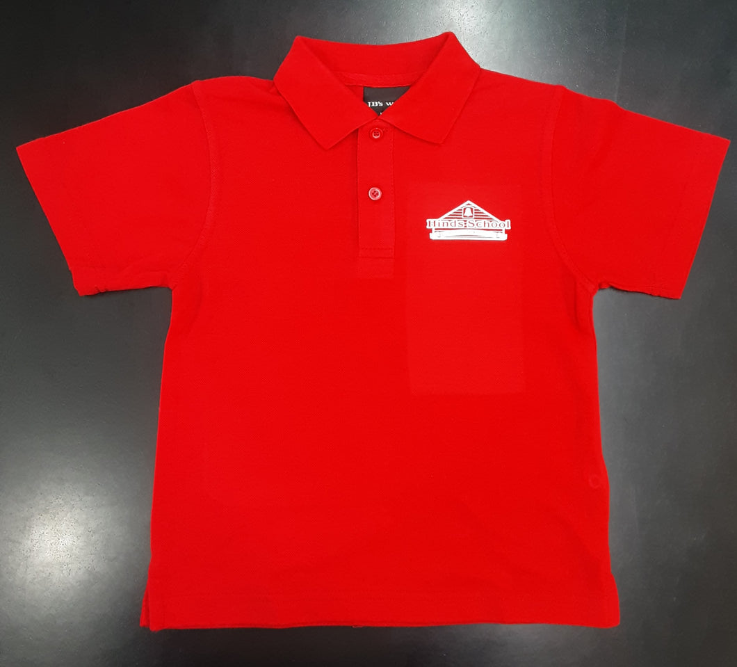 Hinds School polo - available on order