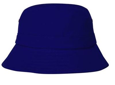 Royal Blue Adjustable Bucket Hats