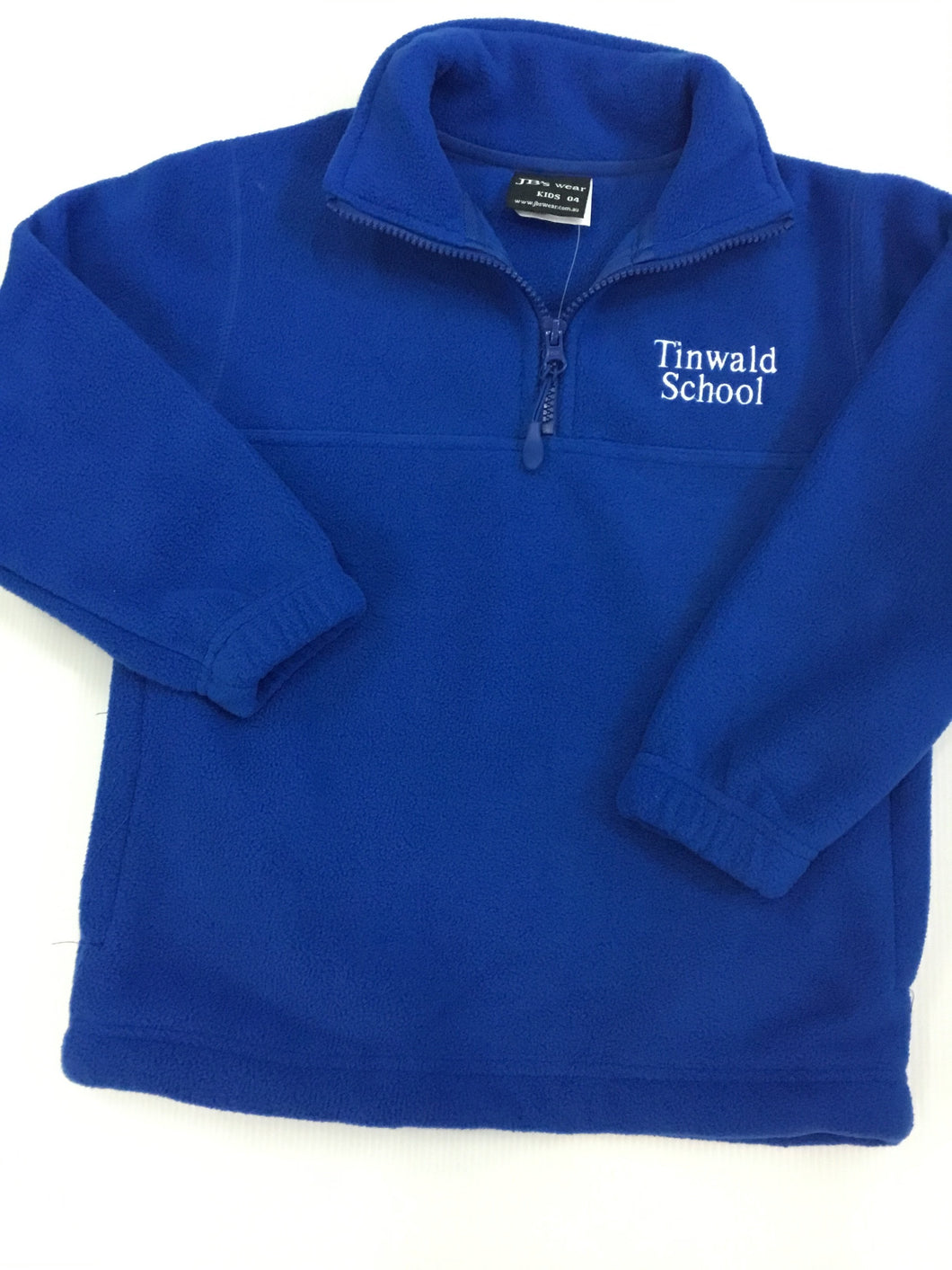Tinwald School-Royal Blue 1/2 Zip Fleece